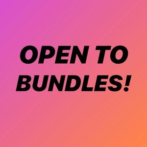 open to bundles!